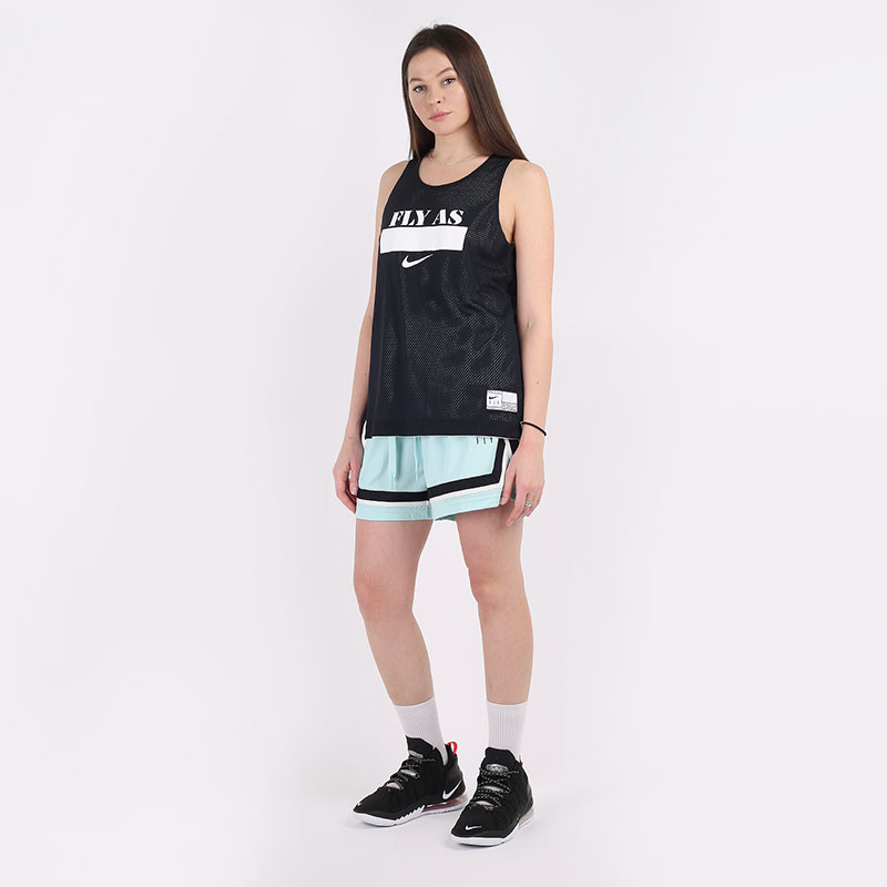 женская черная майка Nike Essential Fly Reversible Basketball Jersey CZ6610-010 - цена, описание, фото 9